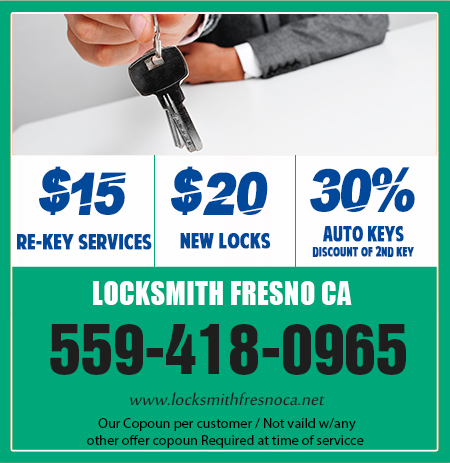 install new locks Fresno CA